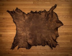 TruBlu Supply Real Tanned Braintan Deer Suede Leather Hide - Native Crafts  4-5 SQ Ft (2-3oz)